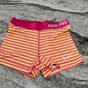 1 pair of Nike Pro Shorts size M
